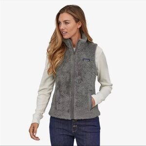 Patagonia Women's Los Gatos Fleece Vest Size Large Cozy, Warm & Stylish